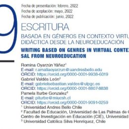 Estudiante UCSH publica artículo en Scielo