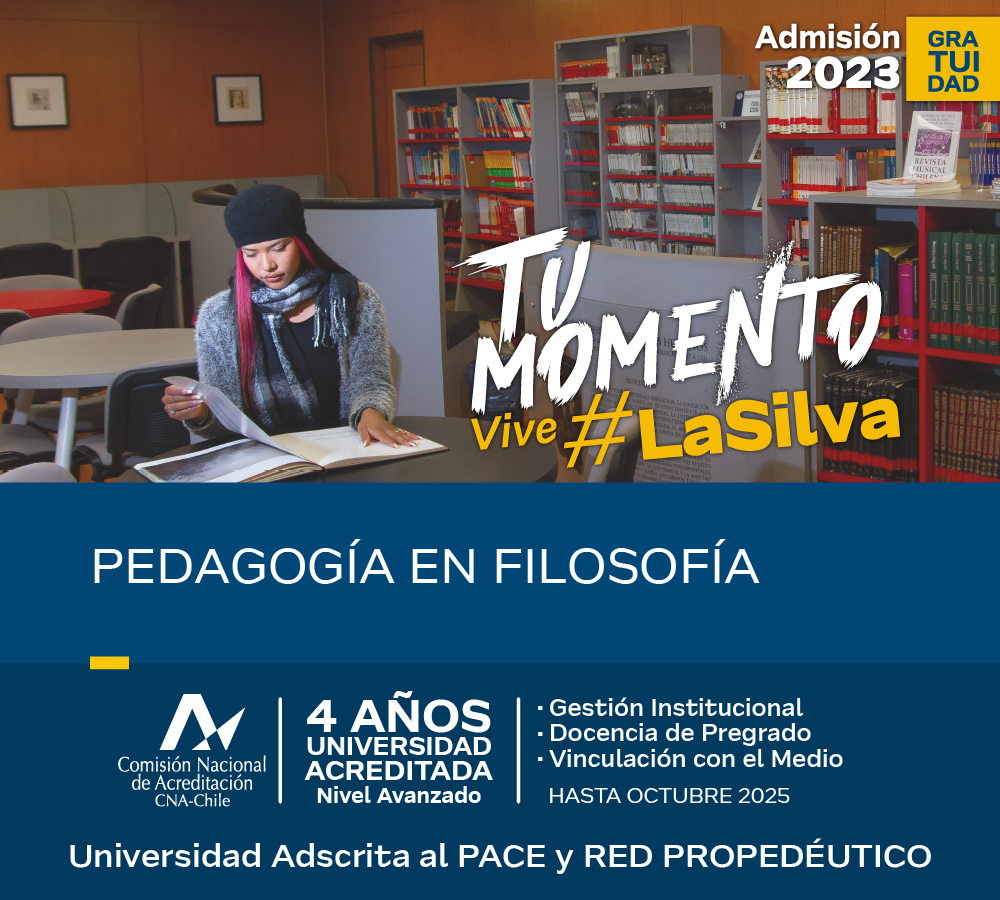 Pedagogía en Filosofía | Universidad Católica Silva Henríquez