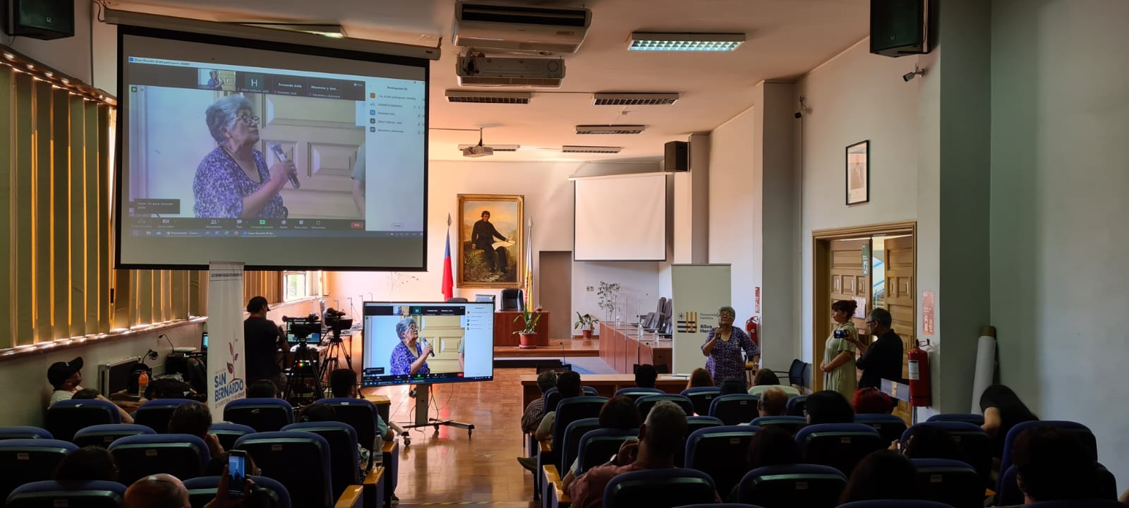 Trabajo Social UCSH presenta avance de estudio sobre violaciones de DD. HH en cerro Chena