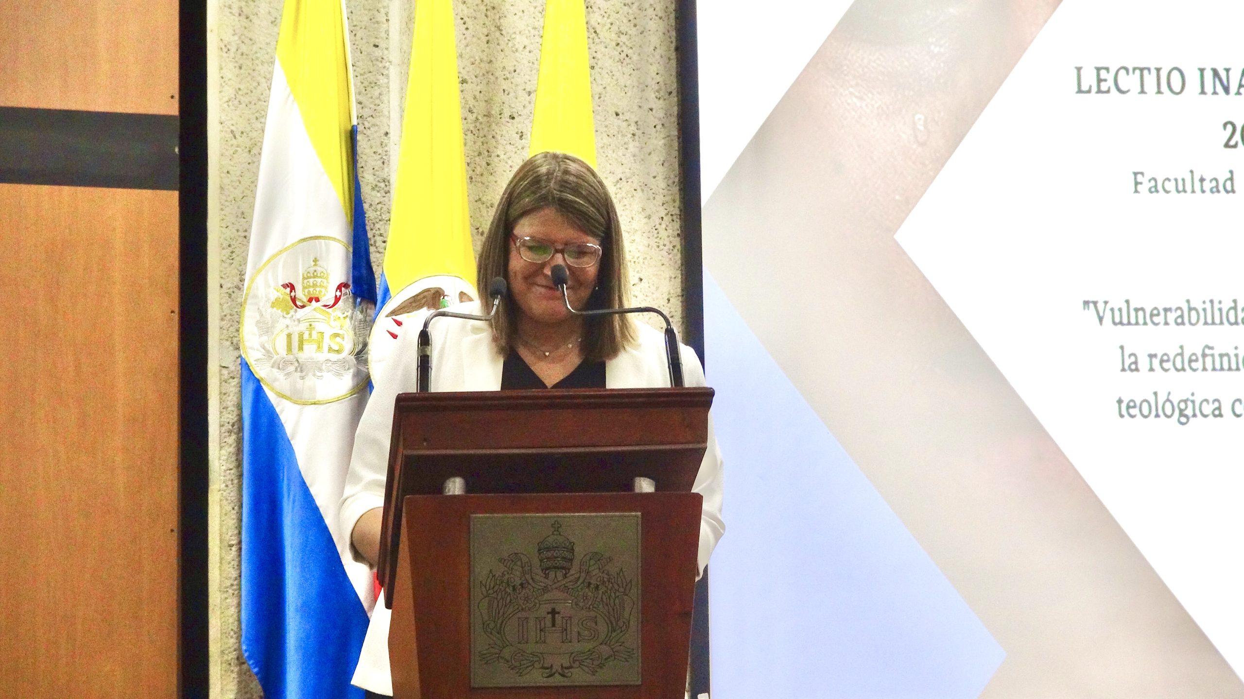 Lectio Inauguralis de Pontificia Universidad Javeriana Investigadora del ITEV UCSH en