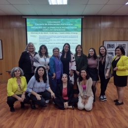Margoth Gallardo, académica de la Universidad CESMAG de Colombia visita la Facultad de Educación de la Universidad Católica Silva Henríquez.