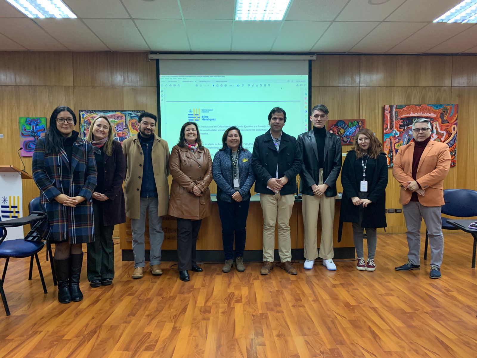El Comité Institucional de Calidad es integrado por representantes de académicos de planta ordinaria, estudiantes y personal de gestión.