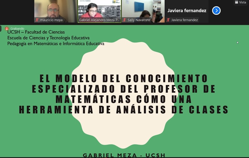 taller Modelo del Conocimiento Especializado del Profesor de Matemáticas como una herramienta de reflexión docente