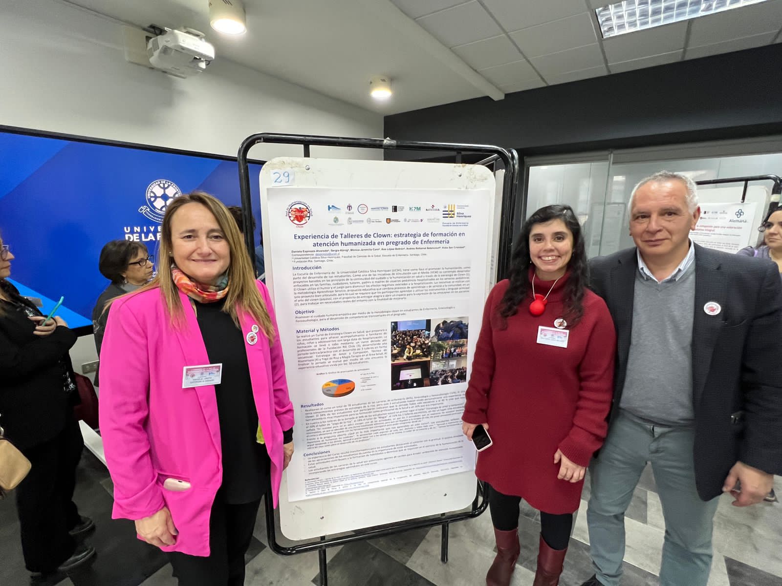Docentes de la Escuela de Enfermería participando en Congreso realizado en UFRO, Temuco