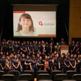 Estudiantes de Enfermería UCSH participan de Jornadas de capacitación de monitores en prevención de quemaduras infantojuveniles COANIQUEM realizada en campus Lo Cañas.