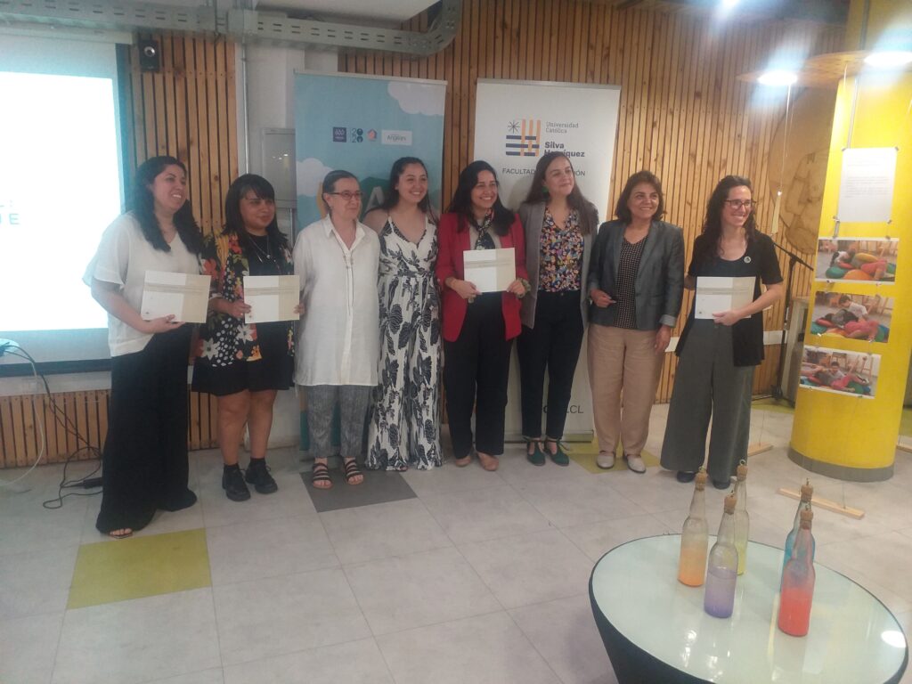 Corporación para la Infancia y Educación Parvularia y UCSH presentan documentación pedagógica.